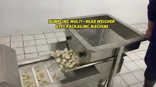 Confezionatrice VFFS per pesatura multitesta automatica per gnocchi surgelati