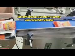 Linea di confezionamento automatica di noodles istantanei per smistamento di sacchetti medi