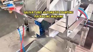 Linea di confezionamento conteggio ordinamento automatico tubi saliva