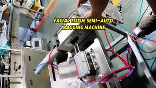 Macchina per sigillare semi-automatica l'insacchettamento di fazzoletti per il viso a basso prezzo