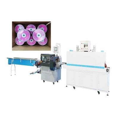 Good price Imballaggio collettivo della scatola 5.5KW di imballaggio con involucro termocontrattile del disco ad alta velocità della macchina 380V in linea