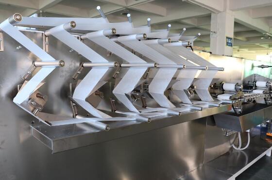 Good price Linea di imballaggio di salviette per bambini compatte con alimentazione continua e funzionamento ad alta velocità per la produzione su larga scala in linea