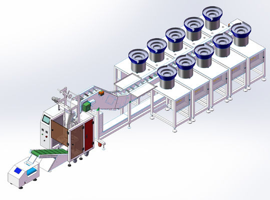 Vite automatica che conta la macchina imballatrice delle parti dell'hardware della macchina imballatrice 2.0KW