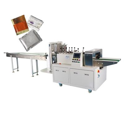 Good price Acciaio al carbonio laterale della macchina imballatrice 4 di sigillamento del lato dei tovaglioli sanitari 5.5KW in linea