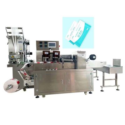 Conteggio fendendo la catena d'imballaggio bagnata piegante delle strofinate della macchina imballatrice 3.8KW