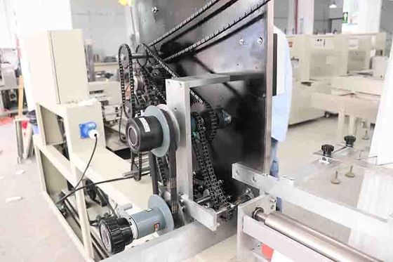 Macchina per tessuti bagnati ad alta velocità a singolo chip Macchina per imballare carta igienica
