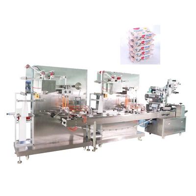 220V / meccanico automatico bagnato della macchina imballatrice delle strofinate della piccola borsa 50Hz