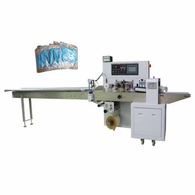 Macchina imballatrice del sacchetto del guanto dell'esame della macchina imballatrice 50Hz del guanto 2.8KW