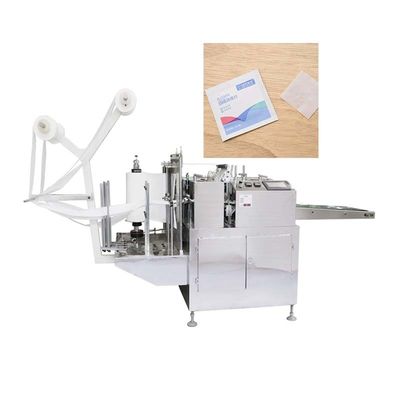 Tipo determinato dell'alcool di cotone del tampone del servo automatico della macchina imballatrice
