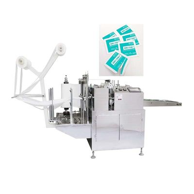 La macchina orizzontale 3KW meccanico del tampone dell'alcool pulisce l'impacchettatrice