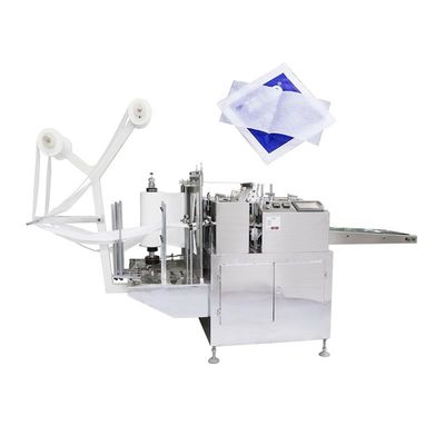 Macchina imballatrice 3KW dell'alcool del tampone dei cuscinetti automatici arrotolati della macchina