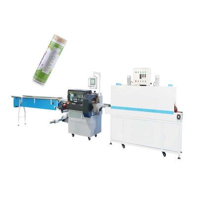 Imballaggio asciutto automatico del rotolo della tagliatella di calore dell'impacchettatrice orizzontale degli strizzacervelli