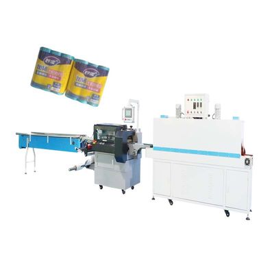 Impacchettatrice degli strizzacervelli della macchina 5.5KW di imballaggio con involucro termocontrattile del film dell'immondizia