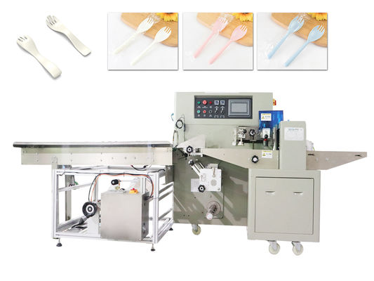 Macchina avvolgitrice automatica 3KW del film dell'involucro delle stoviglie composite della macchina