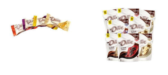 50Hz/60Hz dispositivo per l'impaccettamento d'imballaggio automatico della borsa del cioccolato del macchinario 5.5KW