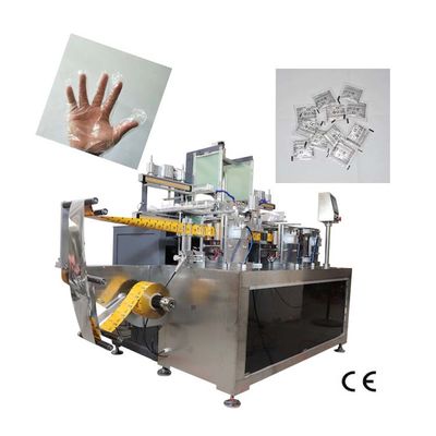 Grado automatico piegante del film composito della macchina imballatrice del guanto dell'HDPE