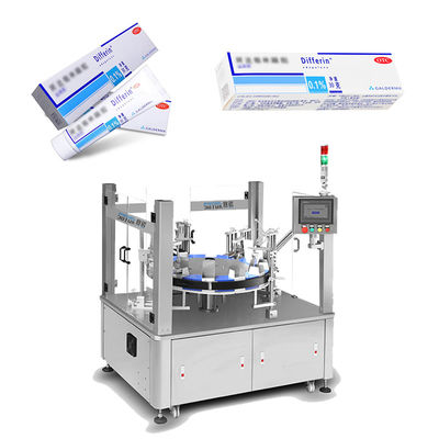 Gel medico delicato d'inscatolamento automatico verticale rotatorio della macchina