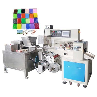 Catena d'imballaggio automatica dell'espulsore dell'impacchettatrice della plastilina macchina