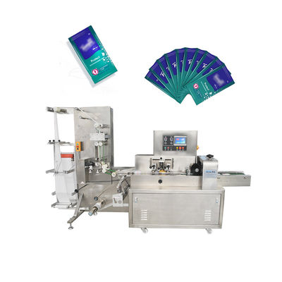 Impacchettatrice bagnata delle strofinate singolo/multi pezzo completamente automatica