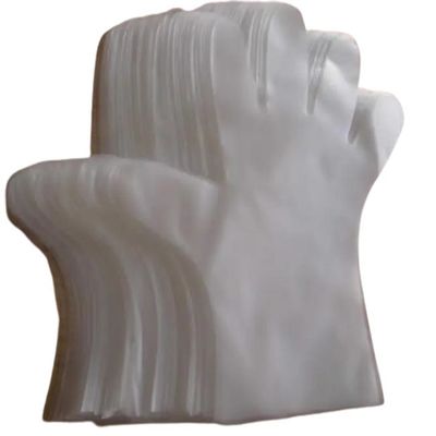 Servo pacchetto di film plastico laterale piegante determinato della macchina imballatrice 4 del guanto di CBE di 1 paio