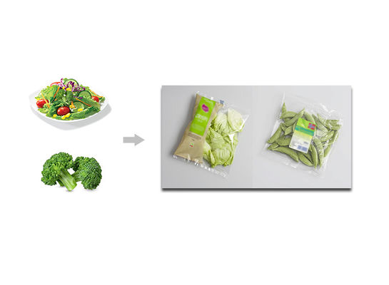 Dispositivo per l'impaccettamento di sigillatura di riempimento di verdure della bascula dell'insalata di alta precisione