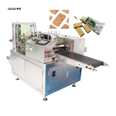 Macchina imballatrice laterale della guarnizione del touch screen 4 per 4 biscotti compressi militari dei vicoli