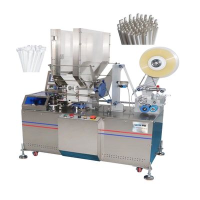 Macchina imballatrice per paglia a basso consumo energetico 220V Alimentazione automatica Confezione individuale