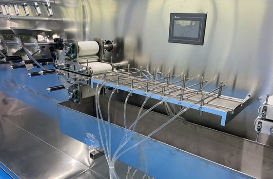 Macchina per la produzione di salviettine umidificate per bambini ad alta velocità, confezione da 30-120 pezzi