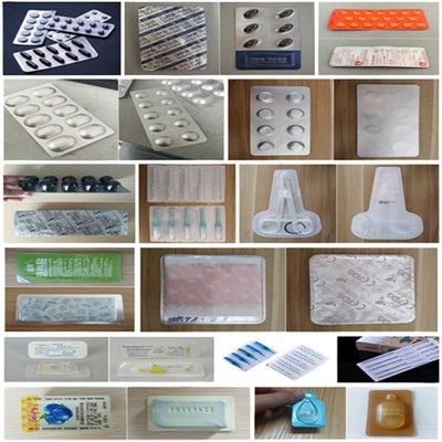 380V Thailandia Alcol Boll di cotone Blister Packing Machine Tipo piatta