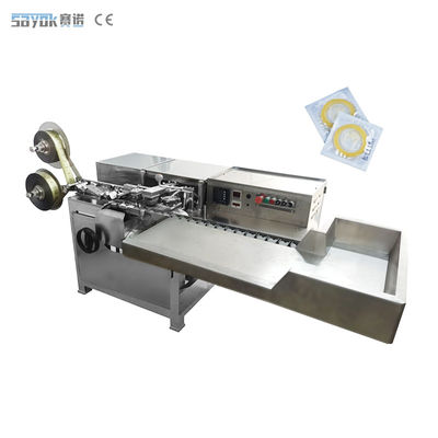 2.5KW Macchine di imballaggio completamente automatiche gomma naturale lattice massiccio preservativo di sigillamento macchina di folio