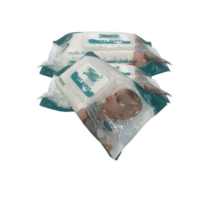Sistema di impilazione servo-driven Big Pack Baby Wipes Machine Automatic Packaging Line