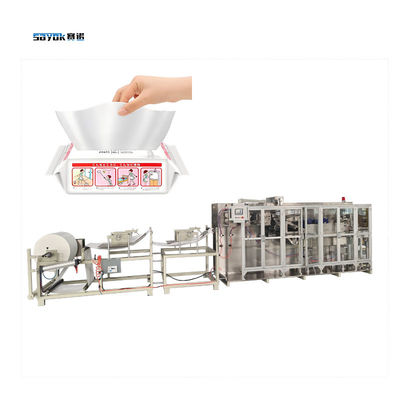 7.5 KW Automatica Pulizzatrici per pavimenti bagnati macchina di imballaggio con controllo servo 8 serie testa bagnante