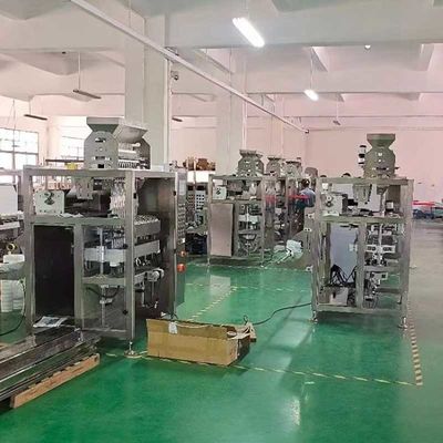 Plexiglass porta di sicurezza macchina di imballaggio automatico 10 linee per 2-5g di polvere di tè verde
