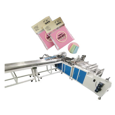 Prefabricato sacchetto macchina di imballaggio automatico un-passaggio di rilascio del materiale e l'etichettatura opzione