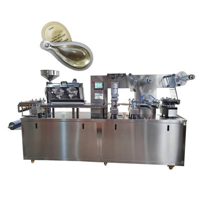 Frequenza di punzione 10-35 volte / min Macchine di imballaggio a bolle automatiche per il riempimento liquido di balsamo per capelli