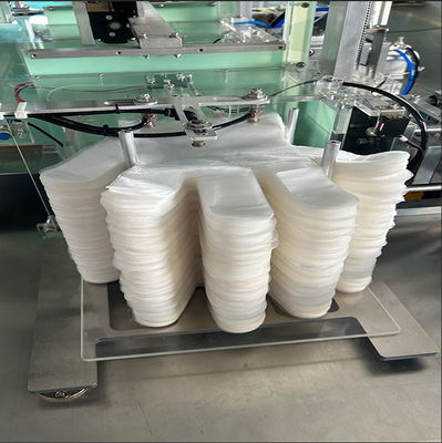 Macchine per il confezionamento a guanto PE 110-130 sacchetti/min Controllo indipendente della temperatura Programmi di manutenzione regolare
