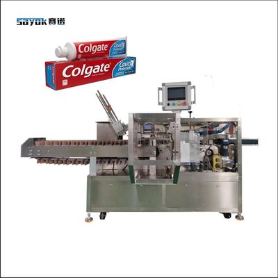 Macchina orizzontale per cartoni competitiva per tubi di dentifricio 220V 0.75KW