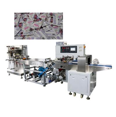 Good price Prezzo competitivo 5-30 PC Pulizia asciugamani bagnati Soluzione di imballaggio con singola corsia di taglio automatico in linea